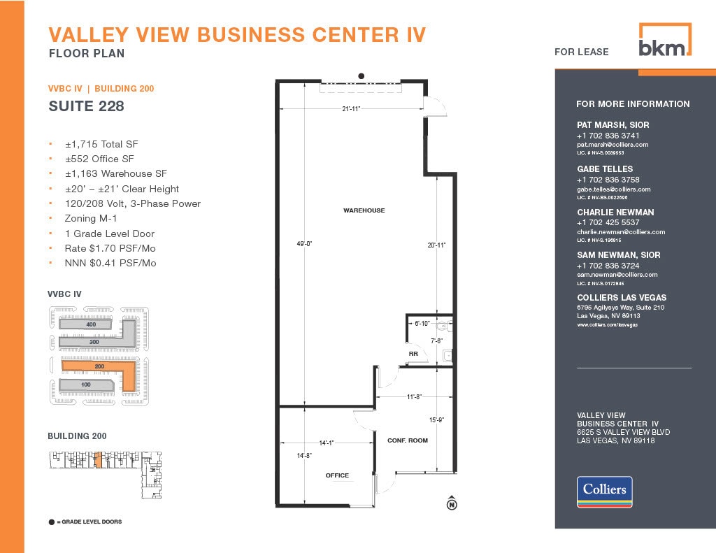 6625 S Valley View Blvd, Las Vegas, NV for lease Interior Photo- Image 1 of 1