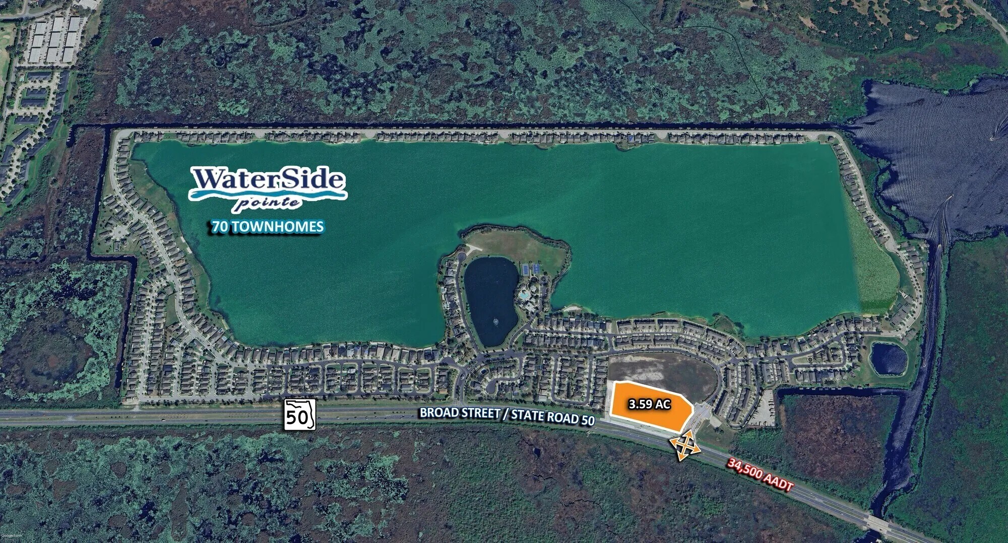 558 Waterside Pointe Dr, Clermont, FL à louer Aérien- Image 1 de 2