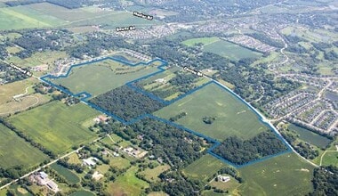 Bowes & Crawford Rd, Elgin, IL - AERIAL map view - Image1