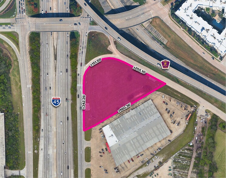 I 45 & Hardy Toll Rd, Spring, TX à vendre - Photo du bâtiment - Image 2 de 5