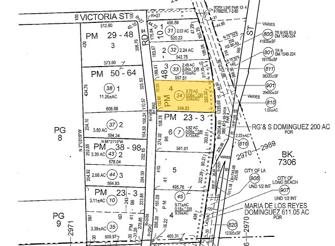 18700 Laurel Park Rd, Rancho Dominguez, CA à louer - Plan cadastral - Image 3 de 4