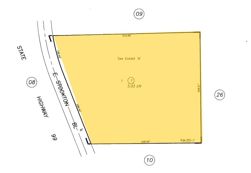 9381 E Stockton Blvd, Elk Grove, CA à vendre - Plan cadastral - Image 3 de 17