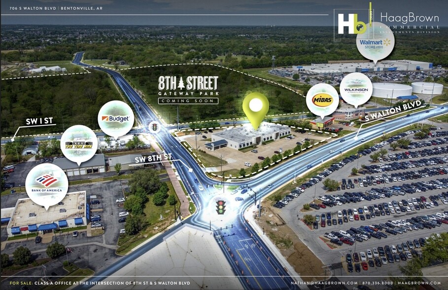 706 S Walton Blvd, Bentonville, AR for sale - Building Photo - Image 3 of 15