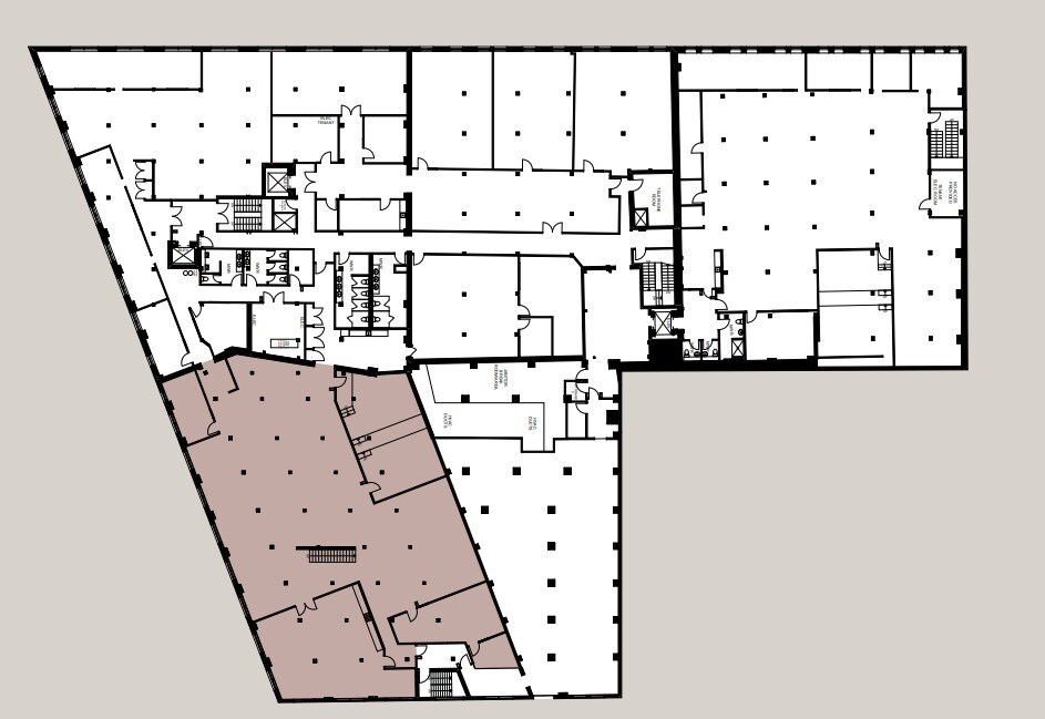 645 Rue Wellington, Montréal, QC à louer Plan d’étage- Image 1 de 1