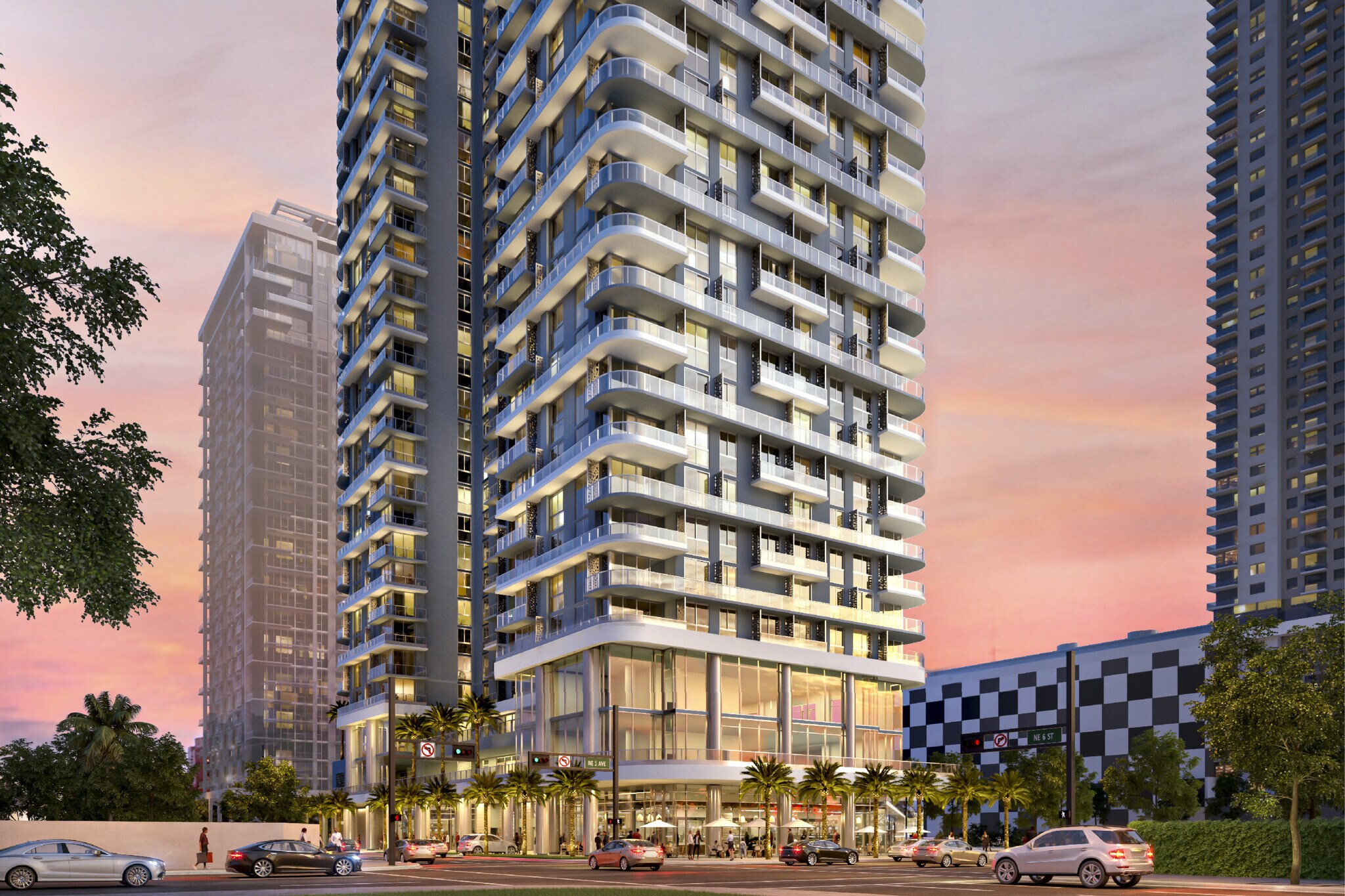 600 NE 1st Ave, Miami, FL à vendre Photo du bâtiment- Image 1 de 3