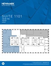 110 W 7th St S, Tulsa, OK for lease Site Plan- Image 1 of 1