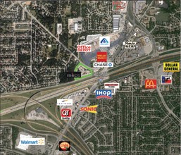 6001-6077 W Interstate 20, Arlington, TX - aerial  map view