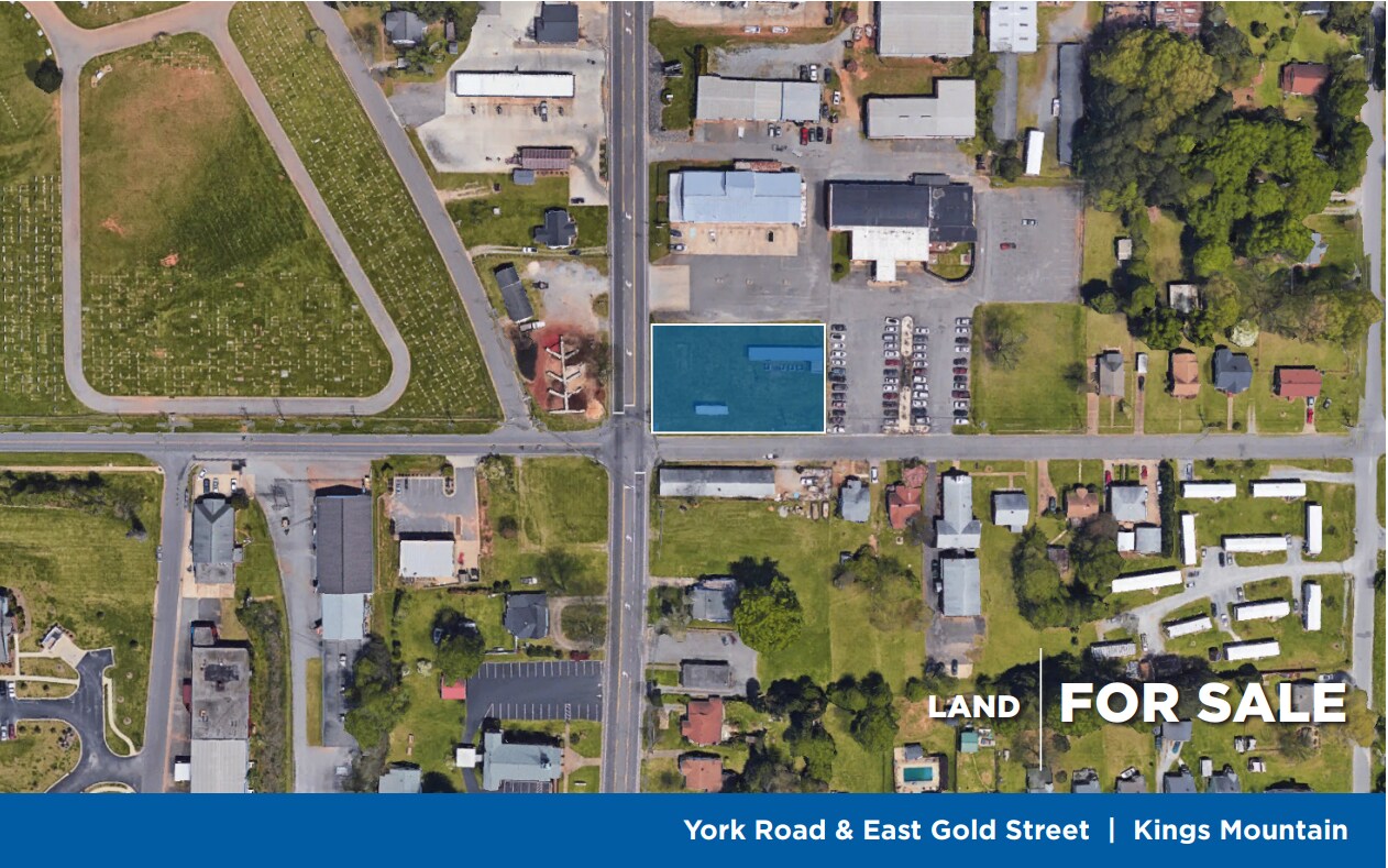 York Rd & East Gold St, Kings Mountain, NC à vendre Autre- Image 1 de 4