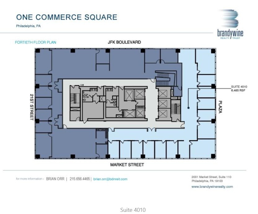 2001 Market St, Philadelphia, PA for lease Floor Plan- Image 1 of 1
