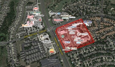 10510 W Parmer Ln, Austin, TX - Aérien  Vue de la carte