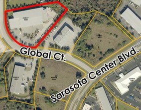 1451 Global Ct, Sarasota, FL - AÉRIEN  Vue de la carte