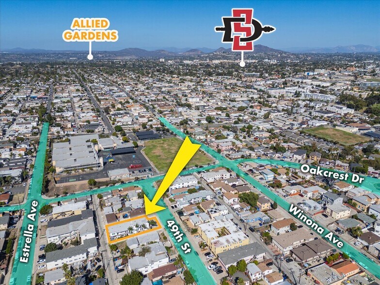 4062 49th St, San Diego, CA à vendre - Photo du bâtiment - Image 3 de 20