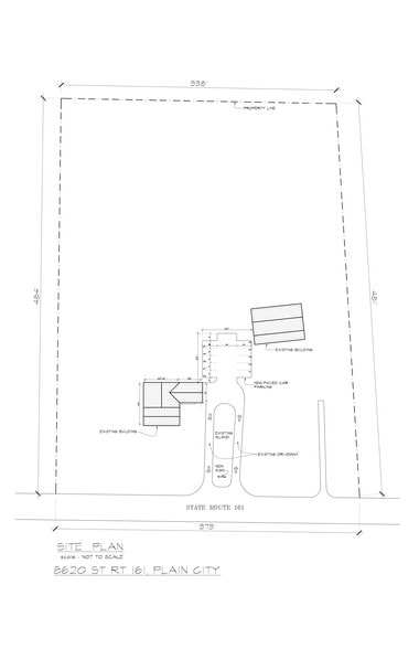 8620 OH-161 Rt, Plain City, OH for lease - Site Plan - Image 1 of 49