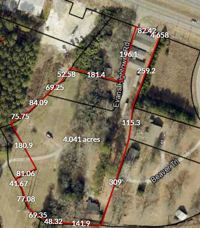 Plus de détails pour 50 Evans Hightower Rd SE, Cartersville, GA - Terrain à vendre