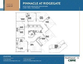 10535 Park Meadows Blvd, Lone Tree, CO for lease Floor Plan- Image 1 of 1
