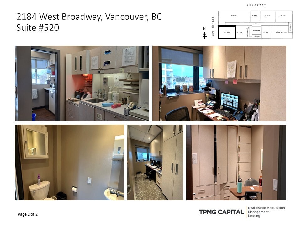 2184 W Broadway, Vancouver, BC à louer Photo intérieure- Image 1 de 2