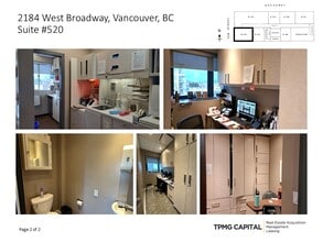 2184 W Broadway, Vancouver, BC à louer Photo intérieure- Image 1 de 2