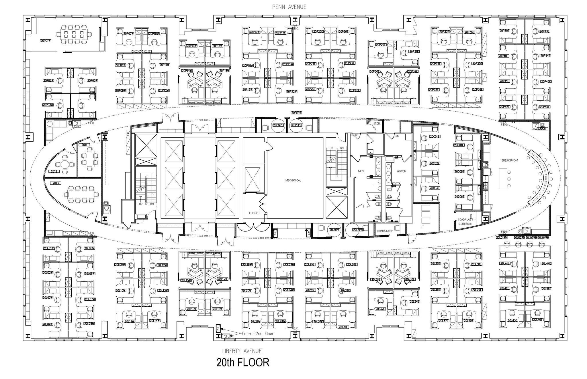 625 Liberty Ave, Pittsburgh, PA for lease Floor Plan- Image 1 of 1