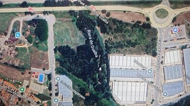 Gualba, BAR - Aérien Vue de la carte