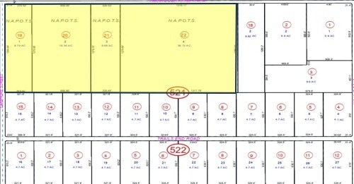 5375 Amargosa Farm rd, Amargosa Valley, NV à vendre - Plan cadastral - Image 3 de 3