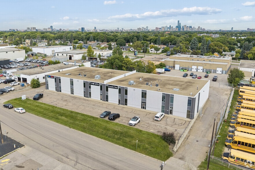 9408-9410 62nd Ave NW, Edmonton, AB for lease - Aerial - Image 2 of 3