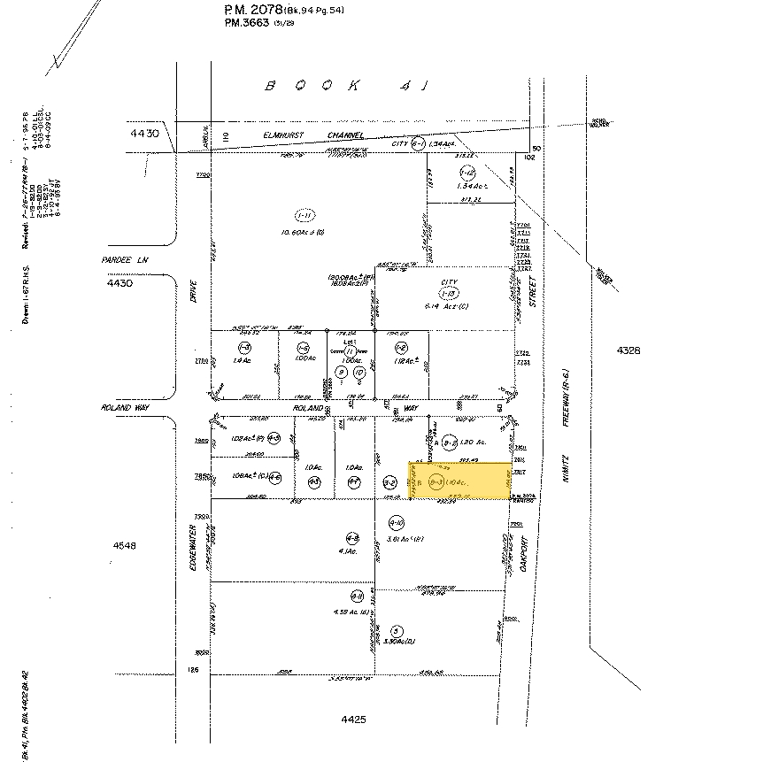 7817 Oakport St, Oakland, CA à vendre Plan cadastral- Image 1 de 1