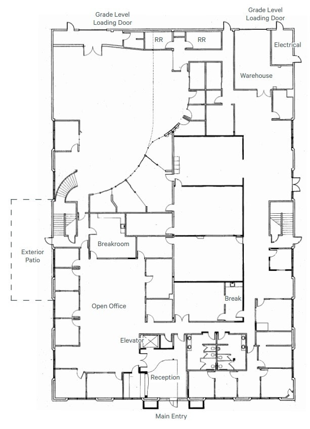 7191 Engineer Rd, San Diego, CA à louer Plan d’étage- Image 1 de 2