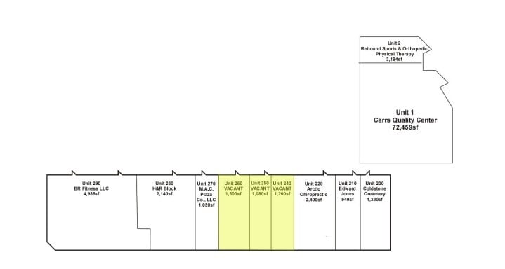 7731 E Northern Lights Blvd, Anchorage, AK for lease Site Plan- Image 1 of 1