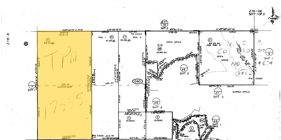 16305 Salida Del Sol, Ramona, CA à vendre - Plan cadastral - Image 1 de 1