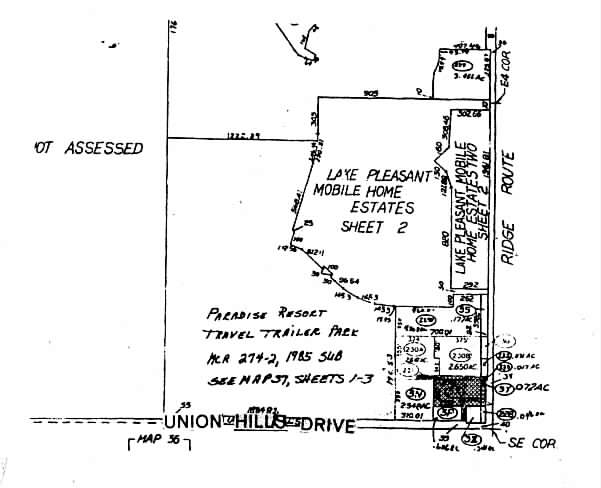 18610 N 107th Dr, Sun City, AZ à louer - Plan cadastral - Image 2 de 13