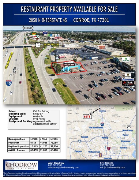 2050 Interstate 45 N, Conroe, TX à vendre - Photo principale - Image 1 de 1