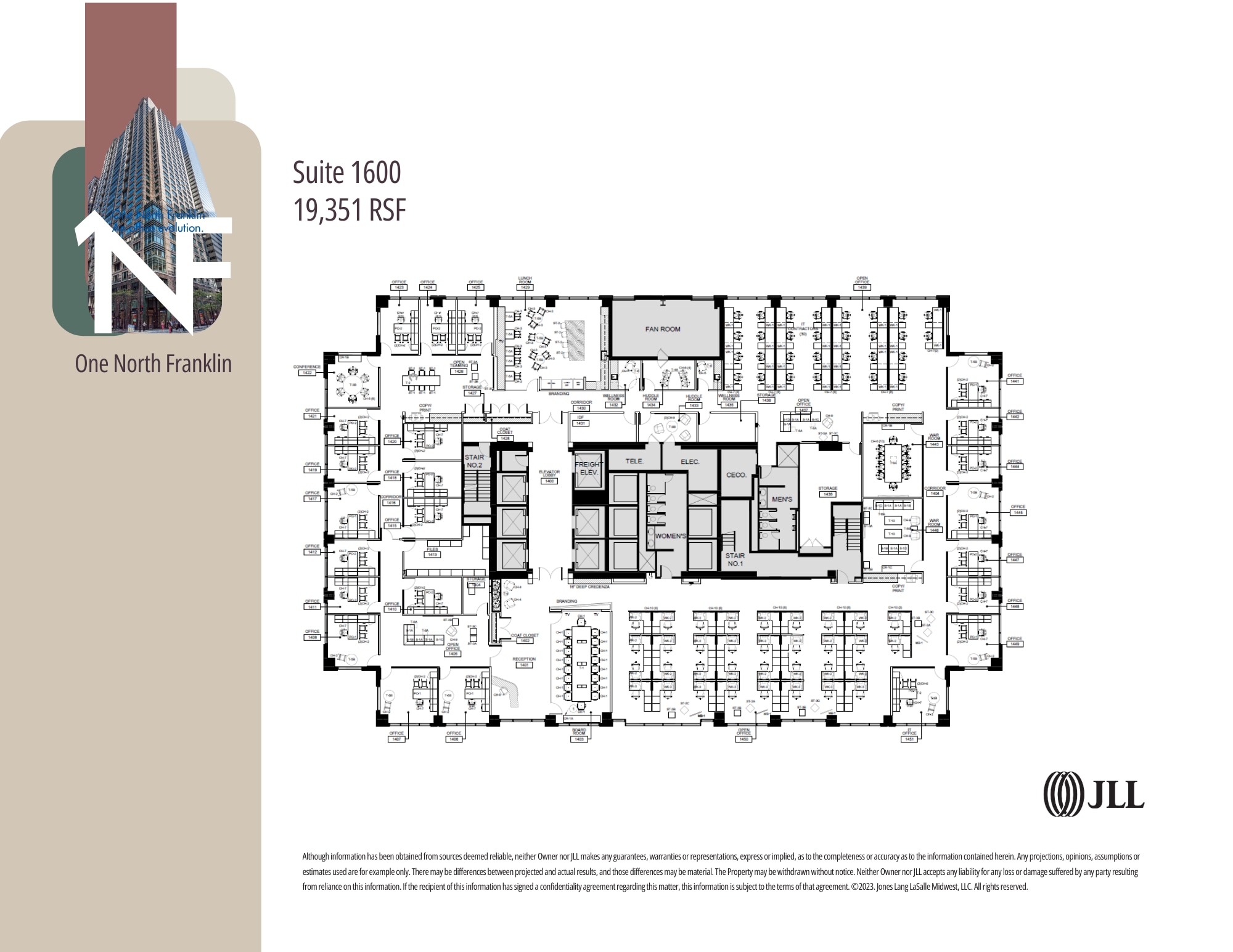 1 N Franklin St, Chicago, IL for lease Interior Photo- Image 1 of 11
