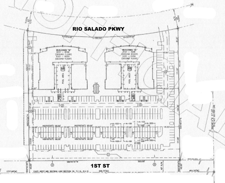 1095 W Rio Salado Pky, Tempe, AZ à louer - Plan cadastral - Image 2 de 41