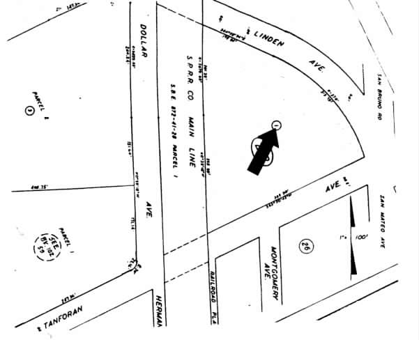 220 S Linden Ave, South San Francisco, CA à louer - Plan cadastral - Image 2 de 6