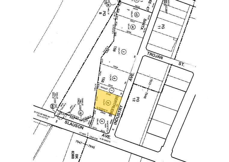 7803 Industry Ave, Pico Rivera, CA for lease - Plat Map - Image 3 of 5