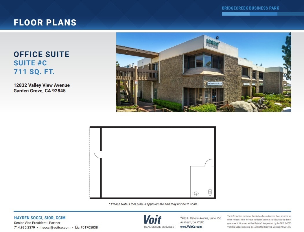 12802 Valley View St, Garden Grove, CA for lease Floor Plan- Image 1 of 1