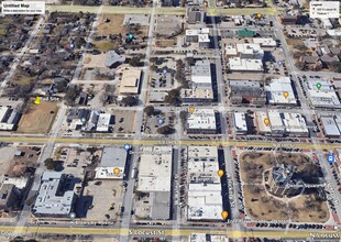 308 S Elm St, Denton, TX - Aérien  Vue de la carte - Image1