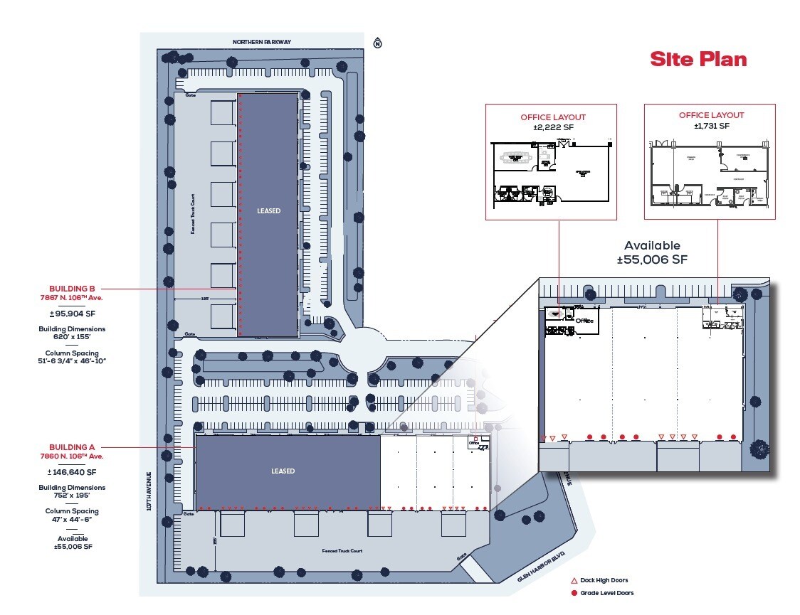 107th Ave & Glen Harbor Blvd, Glendale, AZ for lease Site Plan- Image 1 of 2