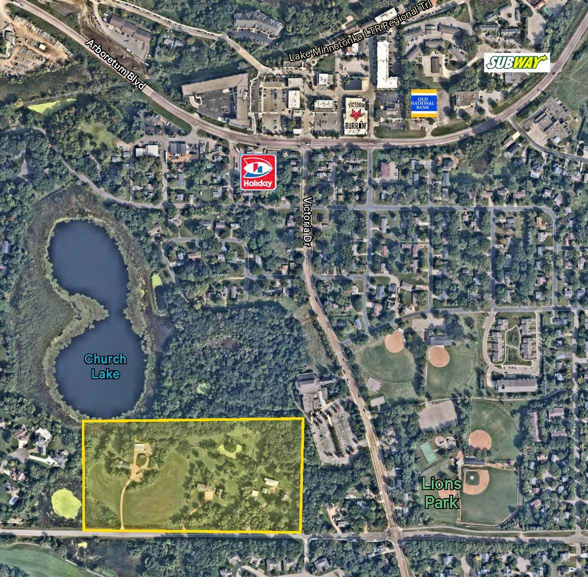 1720 Church Lake Blvd, Victoria, MN for sale Aerial- Image 1 of 4