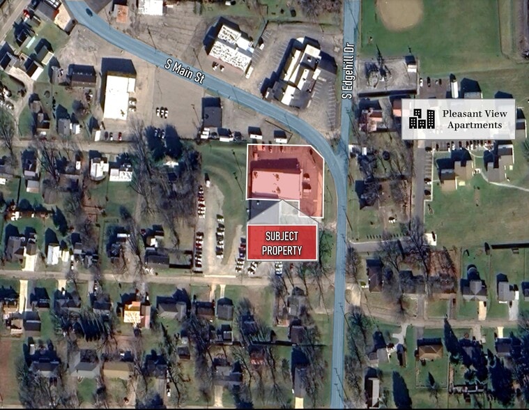117 S Main St, Fredericktown, OH for sale - Aerial - Image 3 of 4