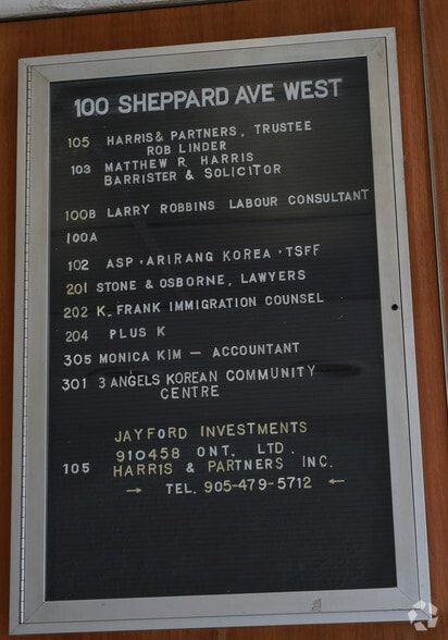 100 Sheppard Ave W, Toronto, ON for lease - Building Photo - Image 3 of 6