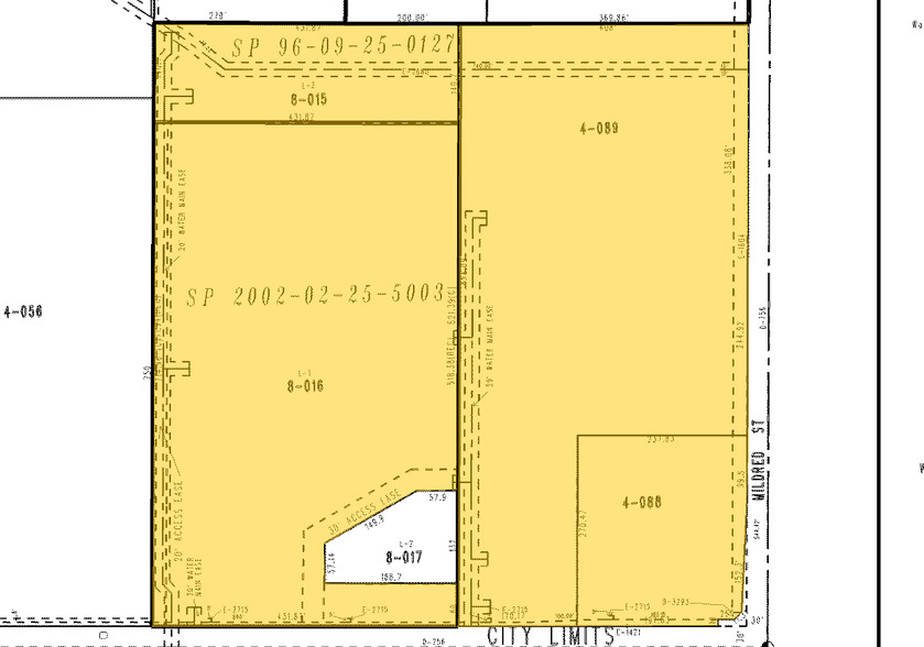 6909 S 19th St, Tacoma, WA à vendre - Plan cadastral - Image 3 de 3