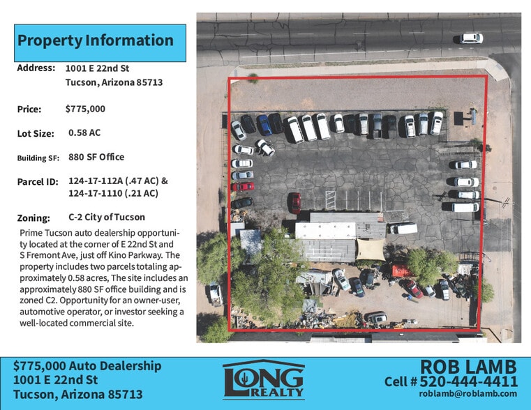 1001 E 22nd St, Tucson, AZ for sale - Building Photo - Image 2 of 4