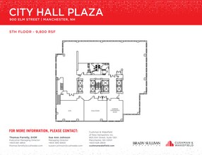 900 Elm St, Manchester, NH for lease Floor Plan- Image 1 of 1