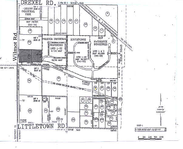 6001 S Wilmot Rd, Tucson, AZ à louer - Plan cadastral - Image 2 de 3