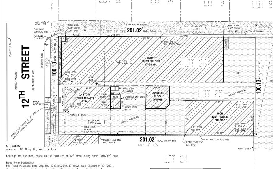 736 12th St, Wilmette, IL à vendre - Plan cadastral - Image 3 de 18