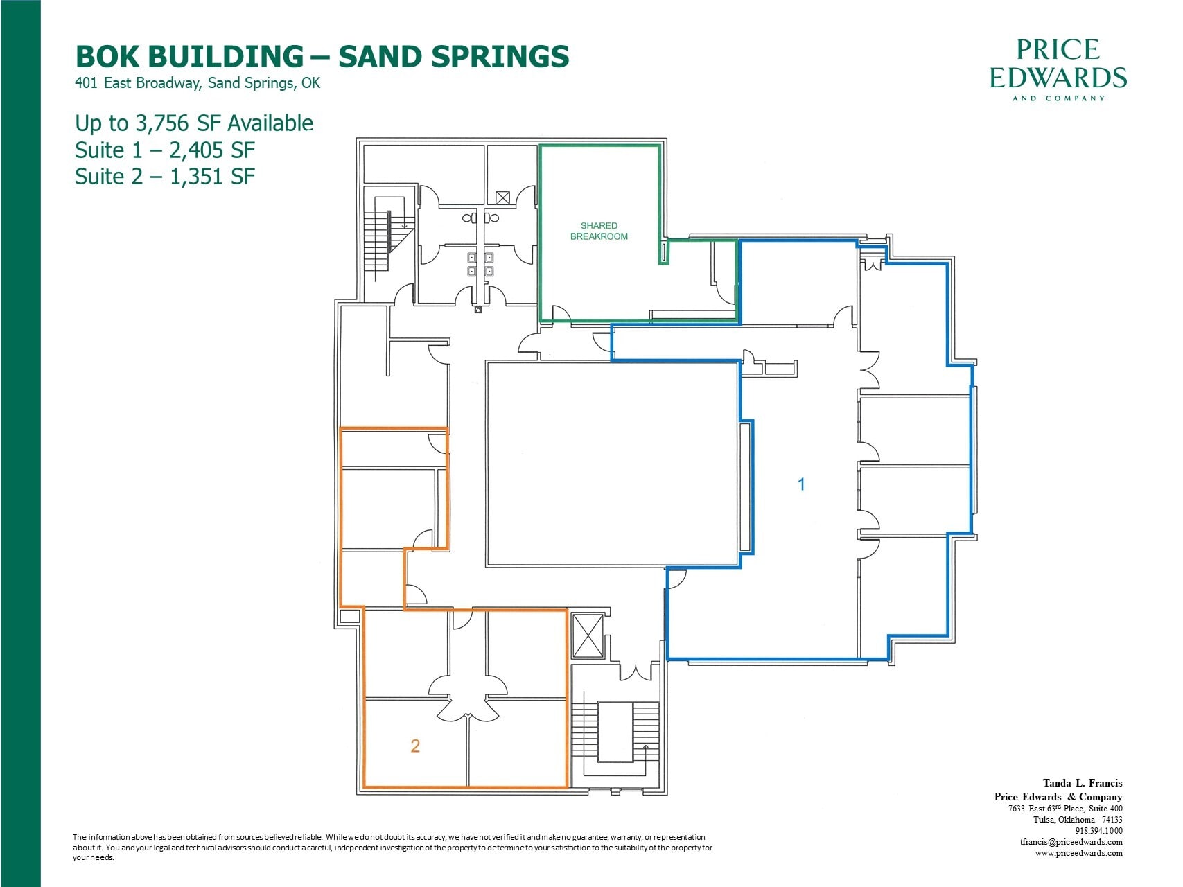 401 E Broadway St, Sand Springs, OK for lease Building Photo- Image 1 of 1