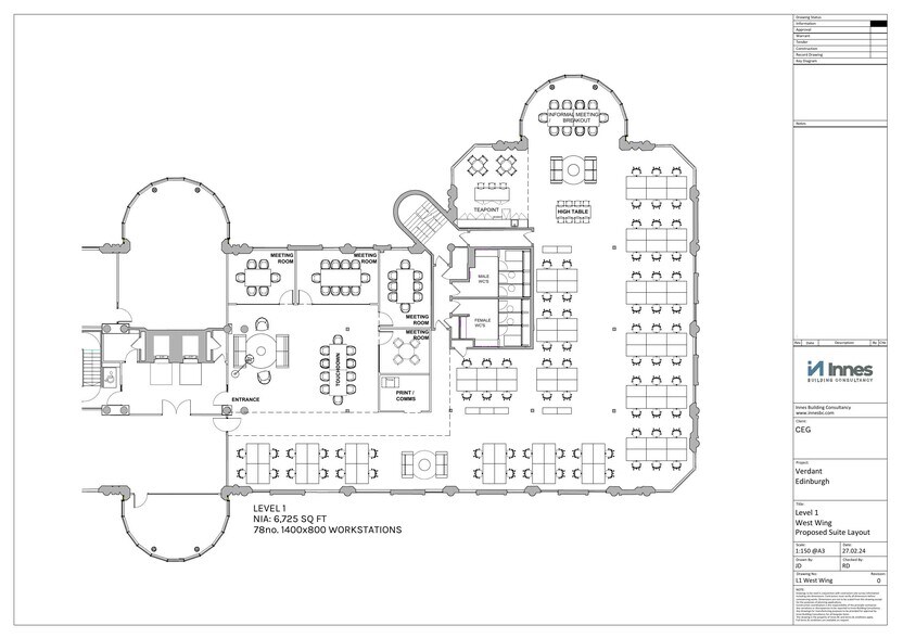 2 Redheughs Rigg, Edinburgh for lease - Floor Plan - Image 3 of 9