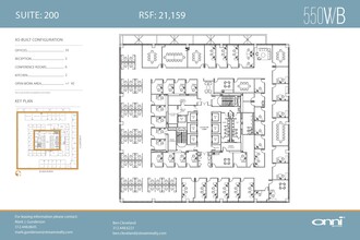 550 W Van Buren St, Chicago, IL for lease Floor Plan- Image 1 of 1