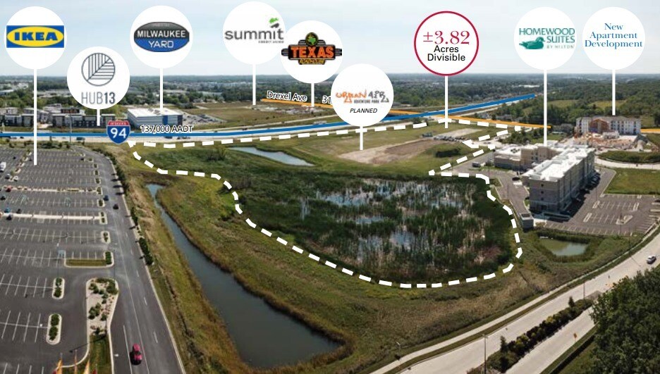 NWC Drexel Ave, Oak Creek, WI à vendre - Autre - Image 2 de 3